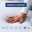 TEMPUR-Adapt (Supreme) 3" Memory Foam Mattress Topper, Full, White