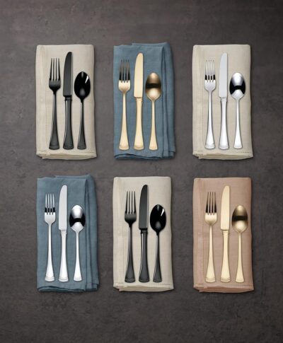 Lenox 893677 Portola Black 20-Piece Flatware Set - Image 4