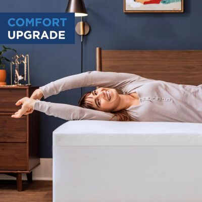 Tempur-Cloud 2-Inch Mattress Topper, Cal King,White - Image 6