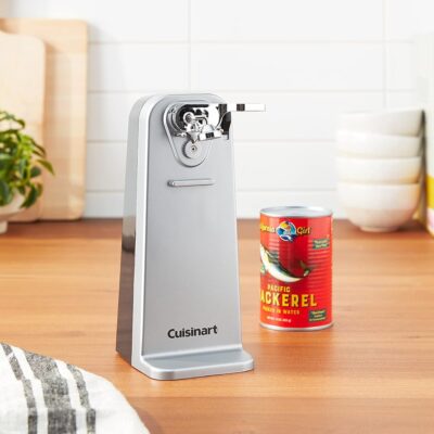 Cuisinart CCO-55 Deluxe, Chrome Electric Can Opener, Silver - Image 2