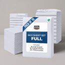 Utopia Bedding Full Bed Sheets Set - Pack of 10 Sheet Sets - Perfect for Spa, Hotel, & Guest Bedroom - Brushed Microfiber - Shrinkage and Fade Resistant - Easy Care (White)