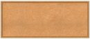 Amanti Art Natural Cork Board for Wall, 26x62 Vision Board with Bronze Frame, Oversize Corkboard Office Decor for Home Organization, Casual Corkboard Pinboard to Display Items for Home Organization