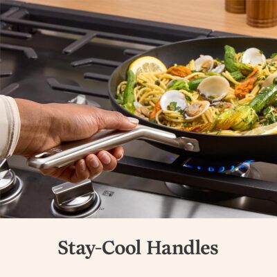 Calphalon® Hard-Anodized Nonstick 12-Inch Frying Pan - Image 6
