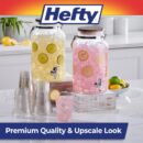 Hefty Party Perfect Clear Plastic Cups, 18 Ounce, 140 Count