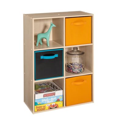 ClosetMaid 4176 6-shelf Cubeicals Organizer, 6-Cube, Birch - Image 5