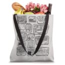Retro Radios Tote Bag