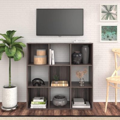 ClosetMaid 4167 Cubeicals Organizer, 9-Cube, Natural Gray - Image 6
