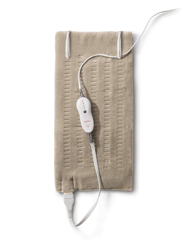 Sunbeam Premium Sunbeam Heating Pad with Compact Storage King Size Beige