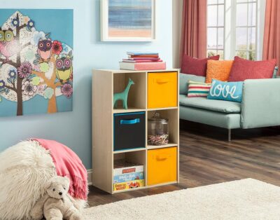 ClosetMaid 4176 6-shelf Cubeicals Organizer, 6-Cube, Birch - Image 6