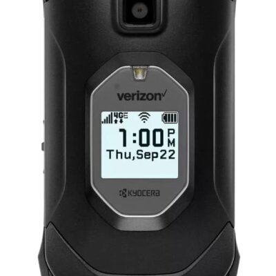 Kyocera DuraXV Extreme+ Rugged Flip Phone-Black-Verizon (Renewed)
