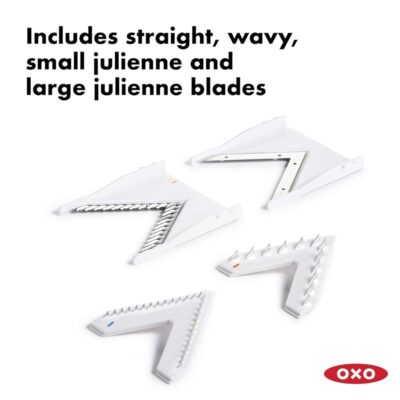 OXO Good Grips V-Blade Mandoline Slicer, White (1155700) - Image 2