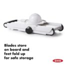OXO Good Grips V-Blade Mandoline Slicer, White (1155700)