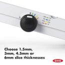 OXO Good Grips V-Blade Mandoline Slicer, White (1155700)