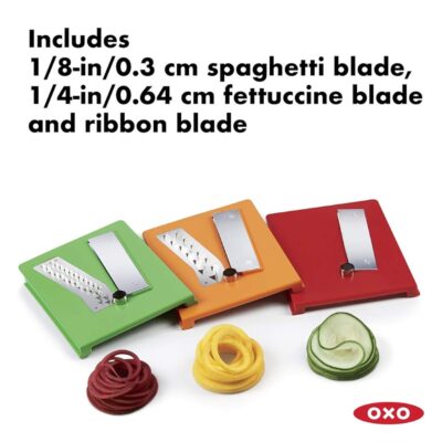 OXO Good Grips 3-Blade Tabletop Spiralizer with StrongHold Suction - Image 3