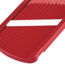 Kyocera Advanced Ceramic Double-edged Mandolin Slicer With Guard, Red